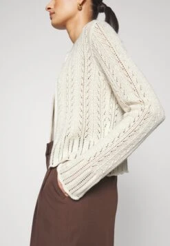 Anna Field Pointelle Bolero - Vest -Offwhite -Anna Field 00dfbc3c855b4716be91de3edb1a87a3