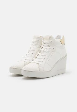 Anna Field Sneakers Hoog - White/Gold 8 Anna Field Sneakers Hoog - White/Gold -Anna Field 026ffa181e404921bd37e0229868ad12