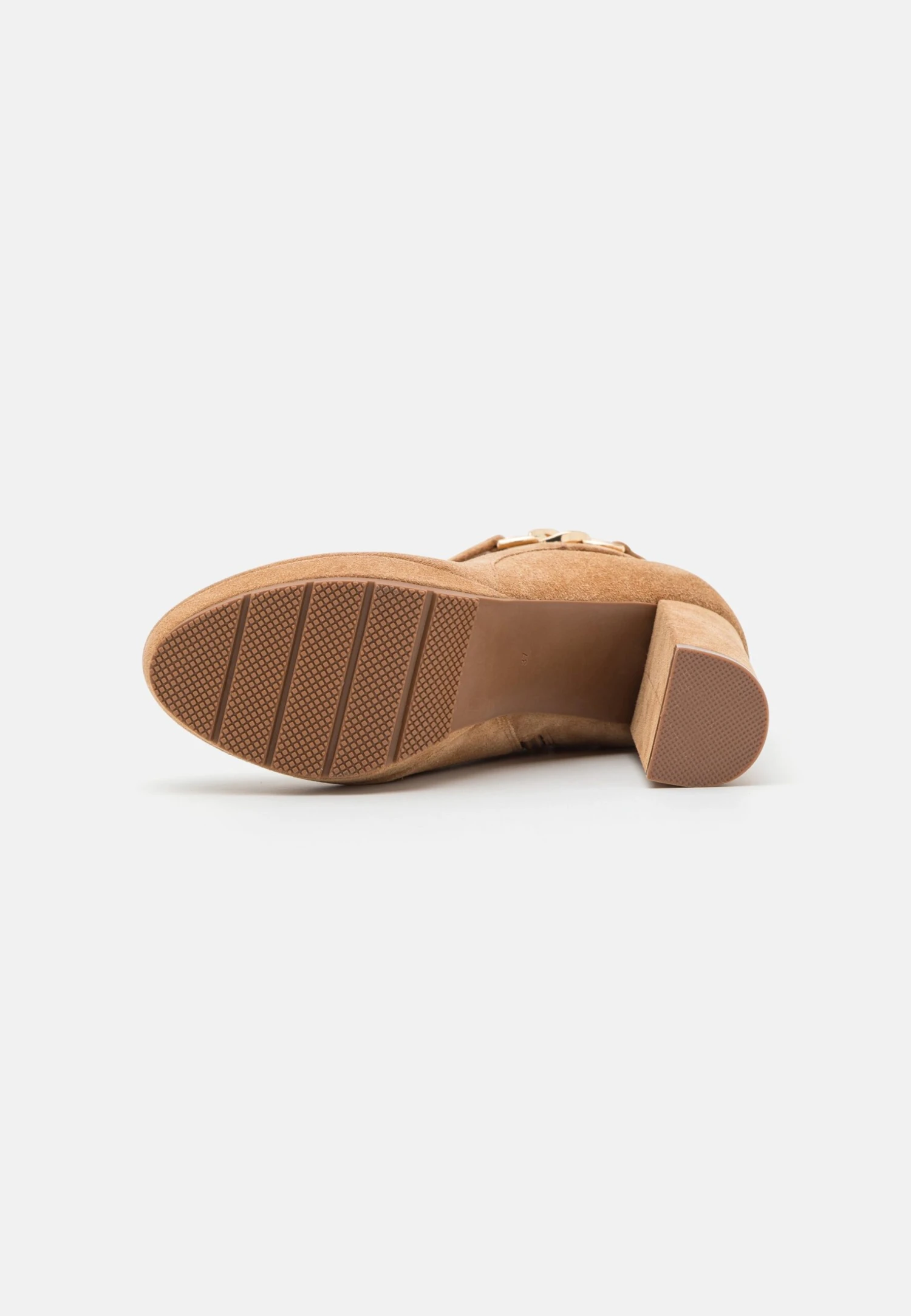 Anna Field Leather- Enkellaarsjes Met Plateauzool - Cognac 5 Anna Field Leather- Enkellaarsjes Met Plateauzool - Cognac - Afbeelding 5