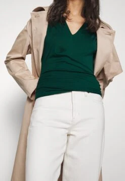 Anna Field Wrap Blouse- Blouse - Dark Green -Anna Field 09fc2c732a3e412bb81359f8b34dd1a3