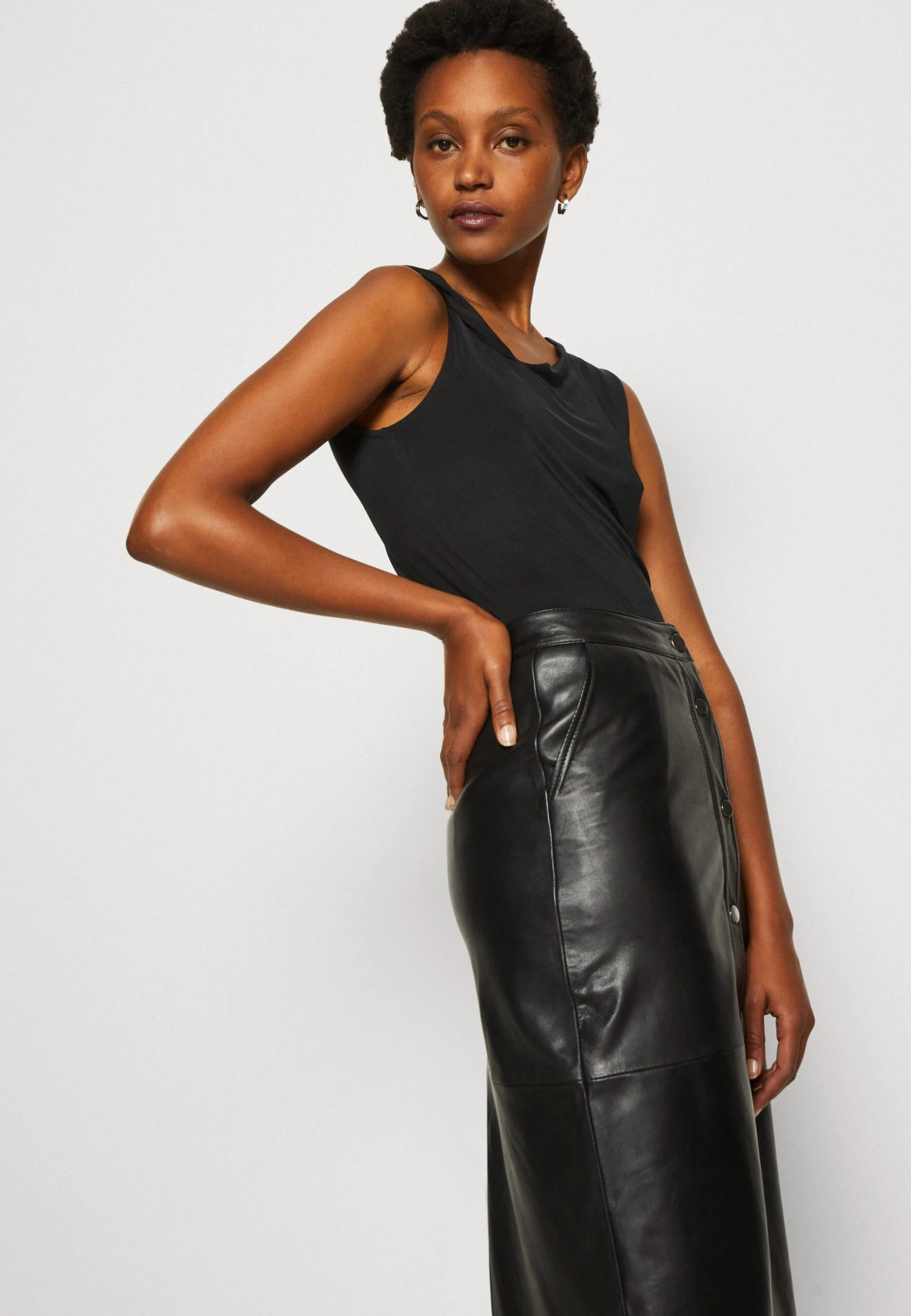 Anna Field Top - Black 4 Anna Field Top - Black - Afbeelding 4