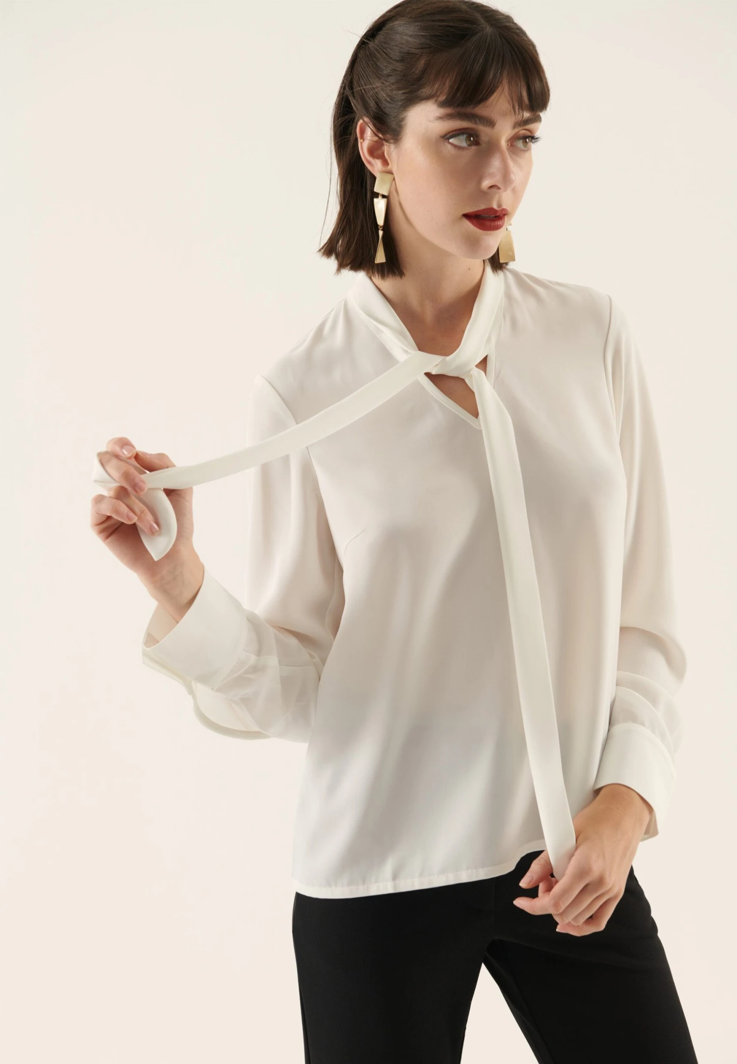 Anna Field Blouse - White 4 Anna Field Blouse - White - Afbeelding 4