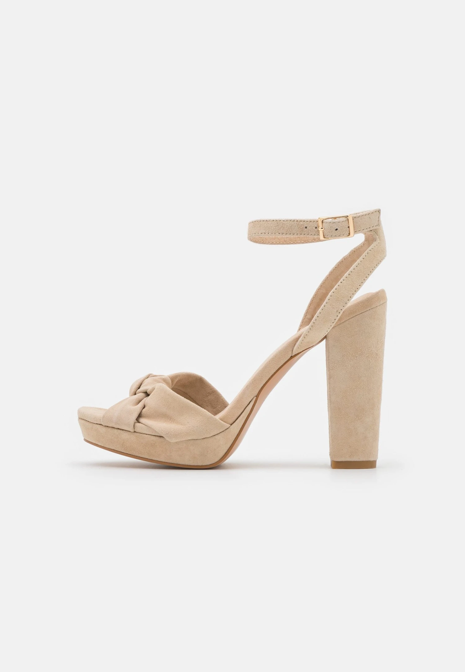 Anna Field Leather - Sandalen Met Hoge Hak - Beige 2 Anna Field Leather - Sandalen Met Hoge Hak - Beige - Afbeelding 2