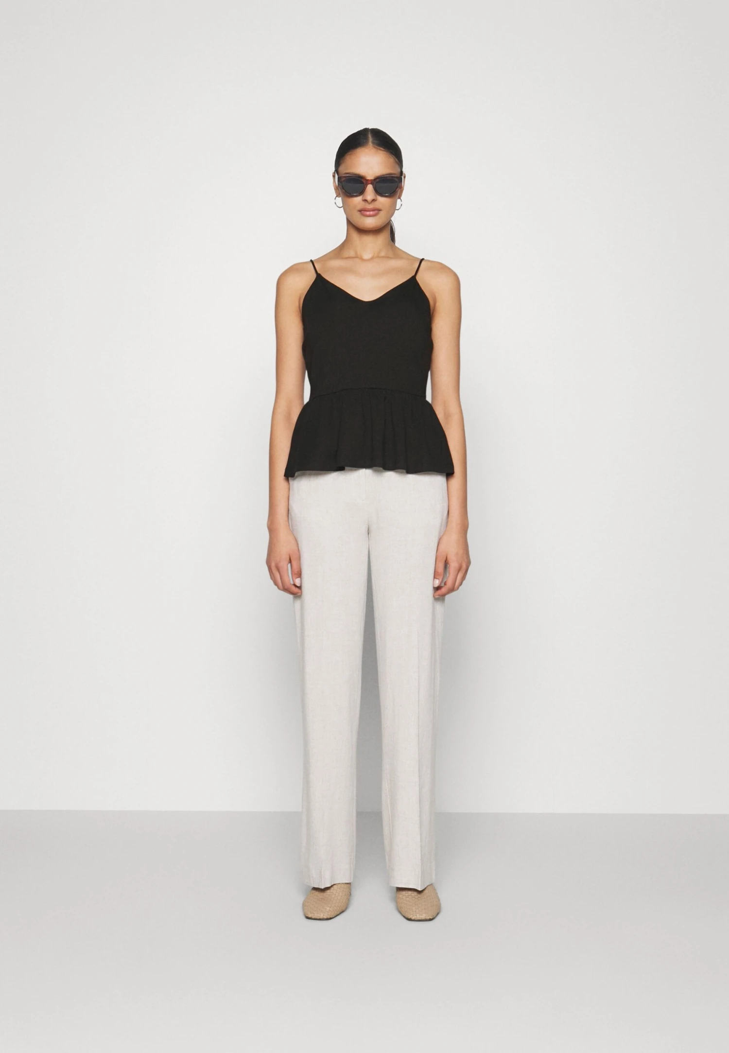 Anna Field 2 Pack - Top - Black/White 1 Anna Field 2 Pack - Top - Black/White