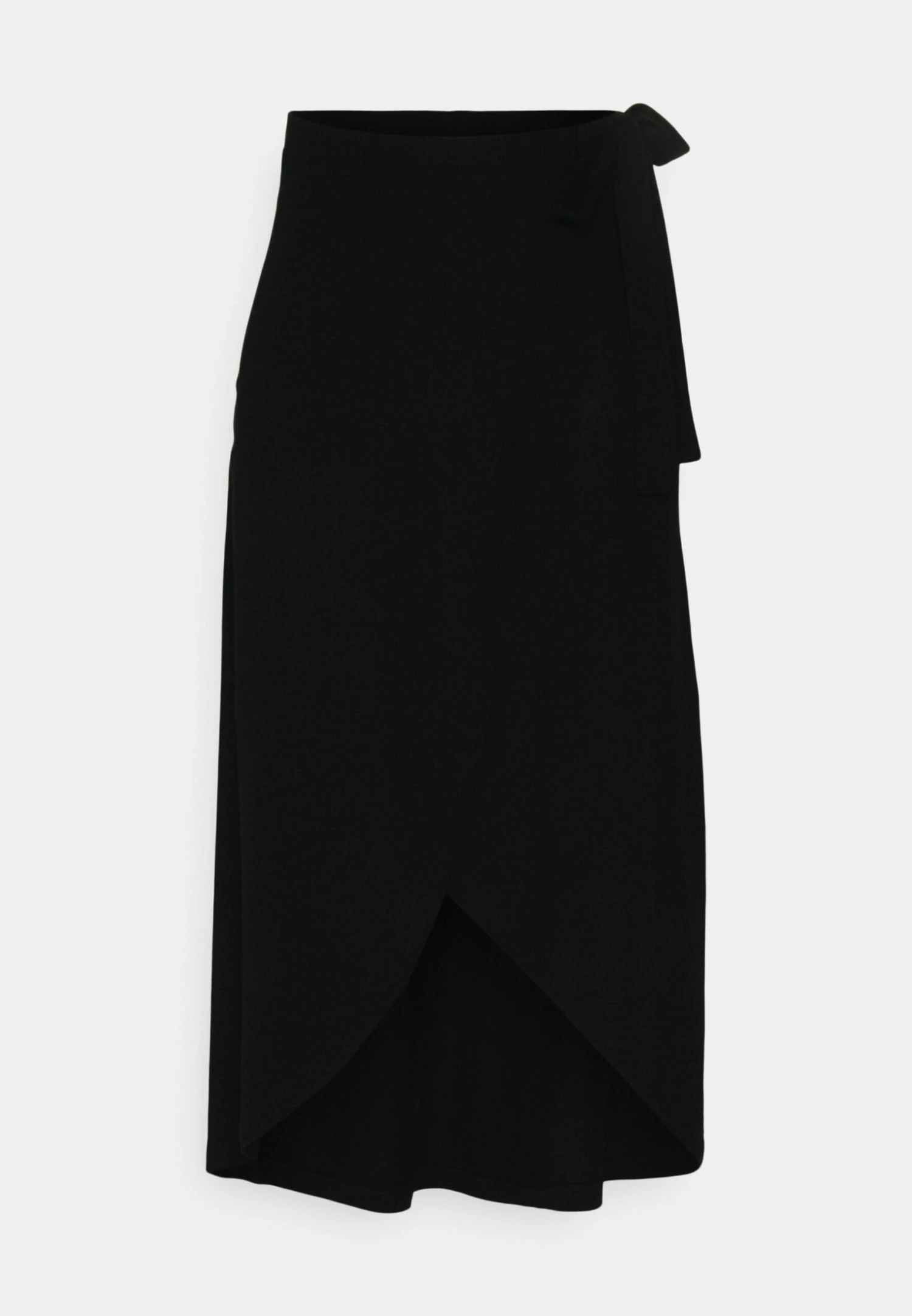 Anna Field Basic Wrap Over Midi Skirt- A-Lijn Rok - Black 6 Anna Field Basic Wrap Over Midi Skirt- A-Lijn Rok - Black - Afbeelding 6