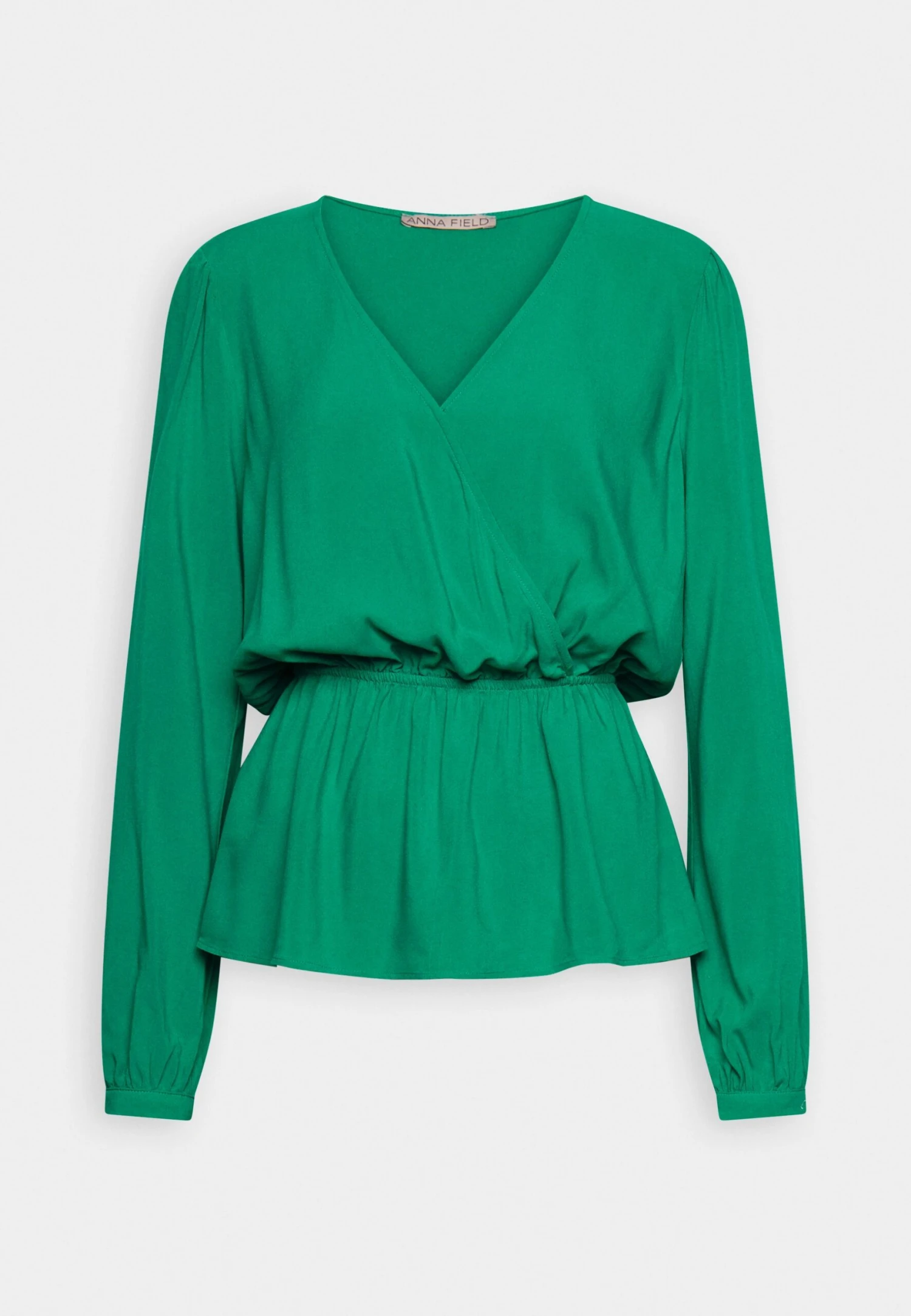 Anna Field Peplum - Blouse - Green 4 Anna Field Peplum - Blouse - Green - Afbeelding 4