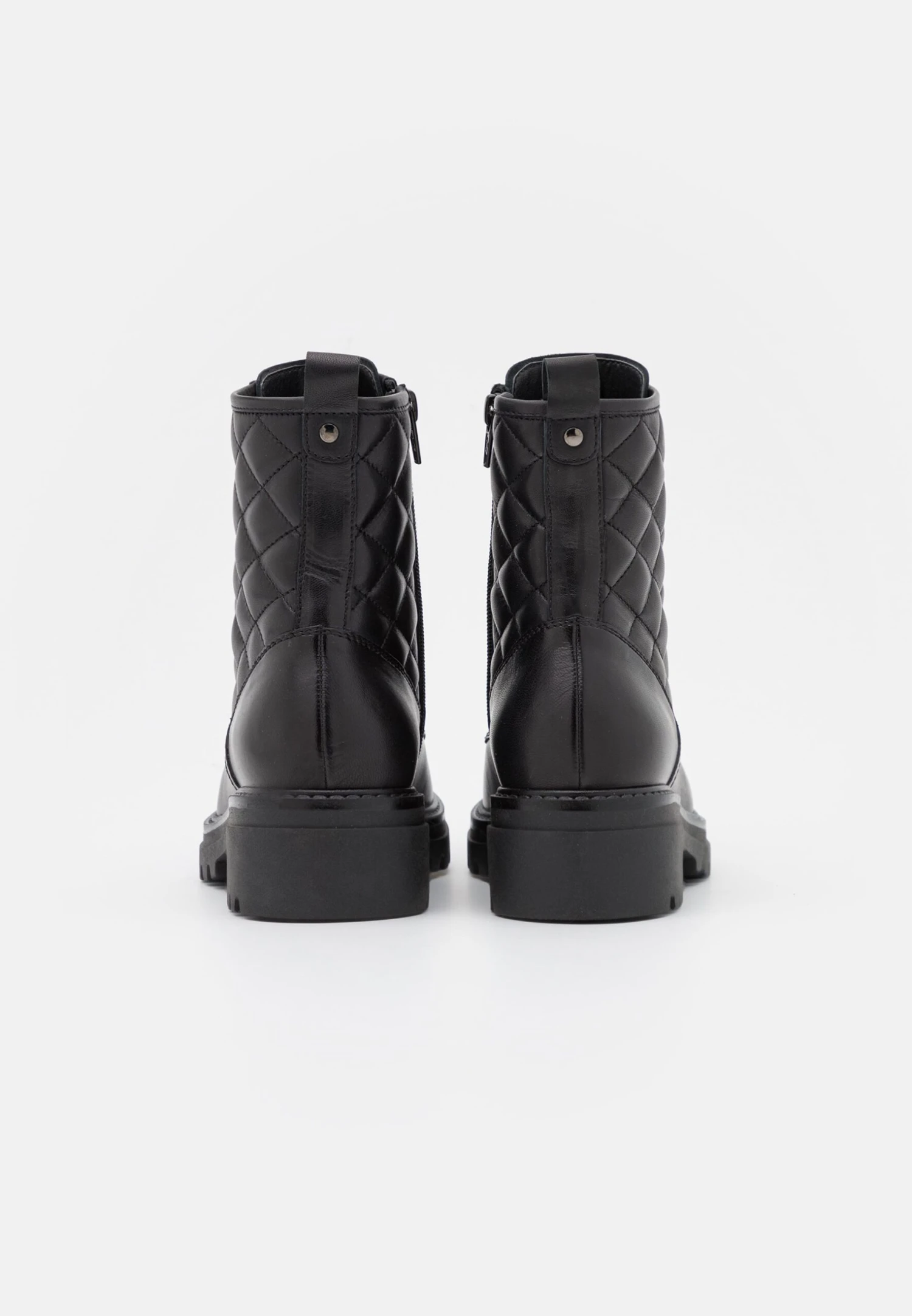 Anna Field Leather - Veterboots - Black 4 Anna Field Leather - Veterboots - Black - Afbeelding 4