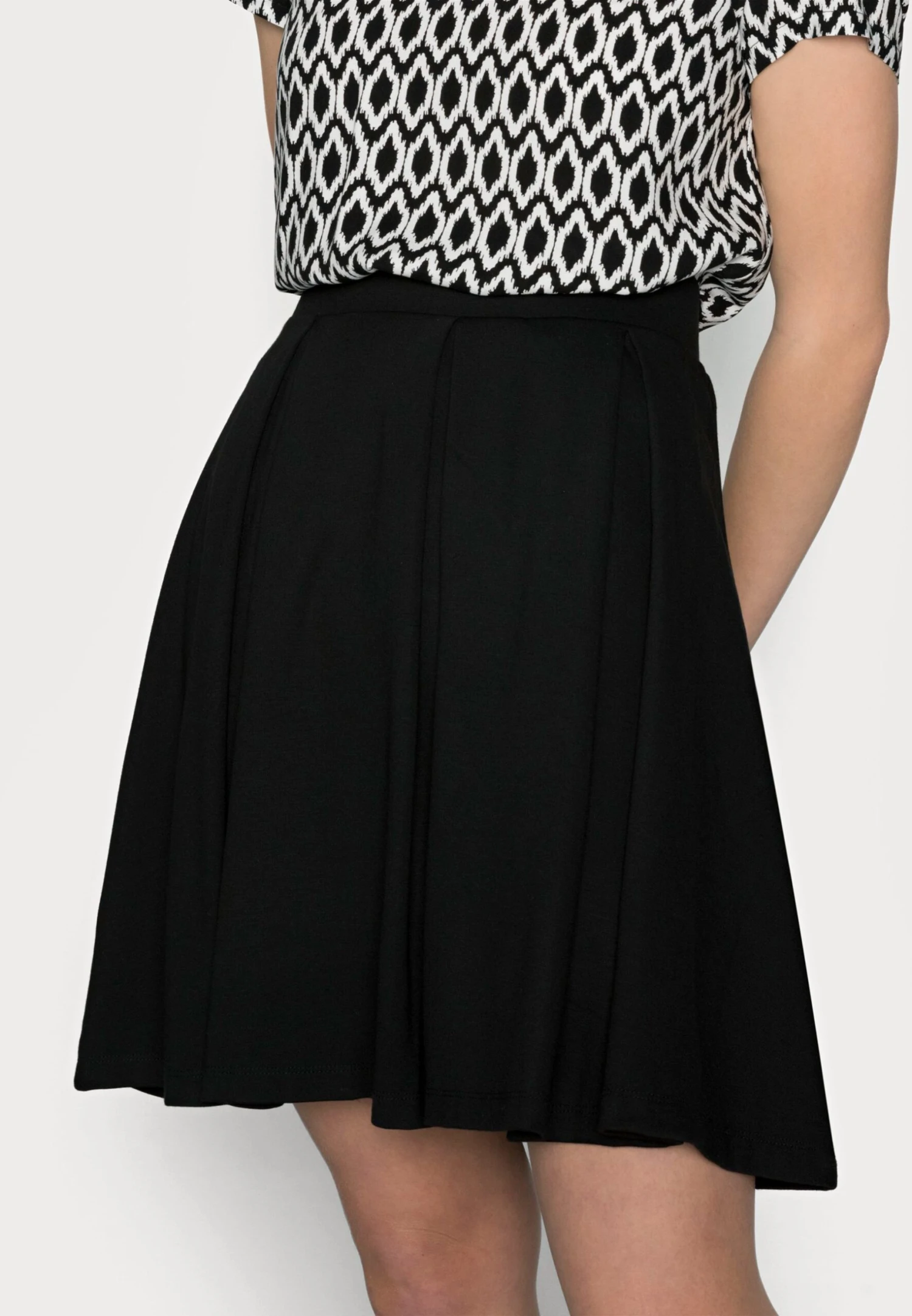 A-Lijn Rok - Black 4 A-Lijn Rok - Black - Afbeelding 4