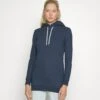 Hoodie - Mottled Dark Blue