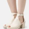 Anna Field Sandalen Met Enkelbandjes - Offwhite