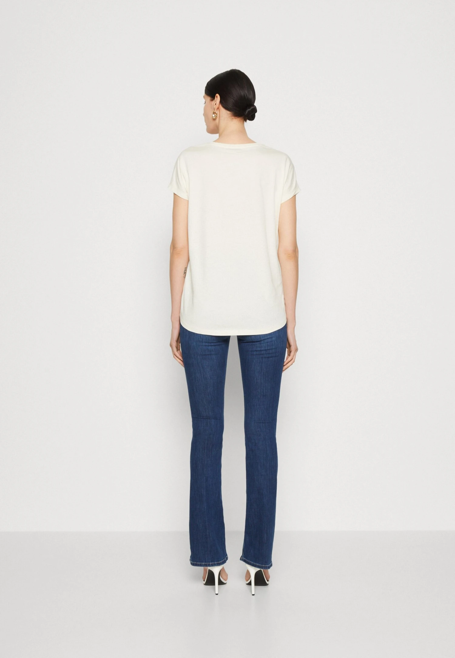 Anna Field T-Shirt Print - Offwhite 3 Anna Field T-Shirt Print - Offwhite - Afbeelding 3