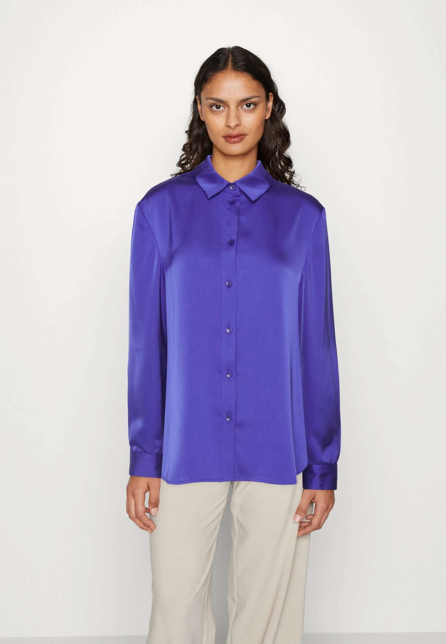 Anna Field Overhemdblouse - Dark Blue 1 Anna Field Overhemdblouse - Dark Blue