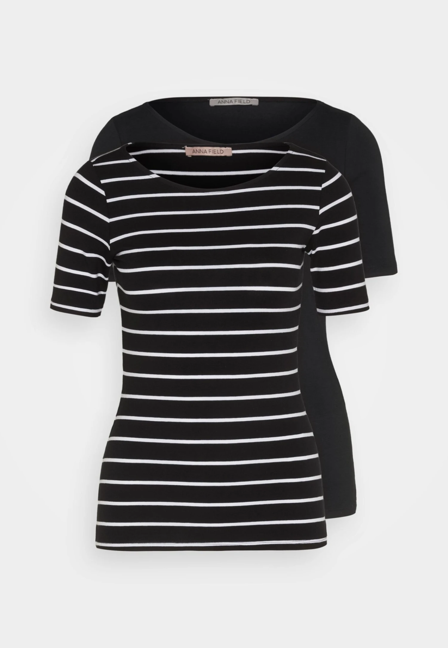 Anna Field T-Shirt Print - Black/Black 6 Anna Field T-Shirt Print - Black/Black - Afbeelding 6