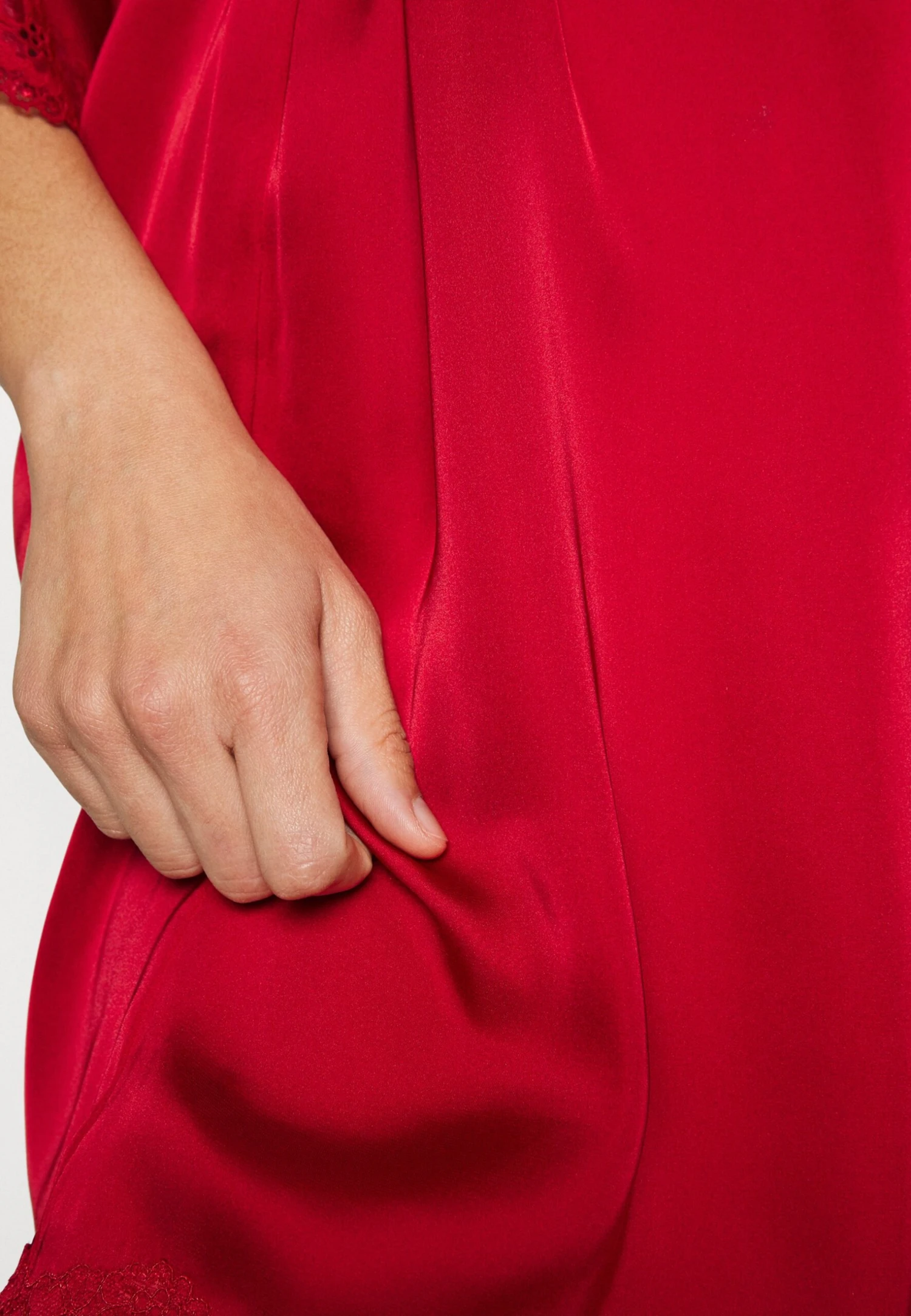 Anna Field Nachtjapon - Red 6 Anna Field Nachtjapon - Red - Afbeelding 6