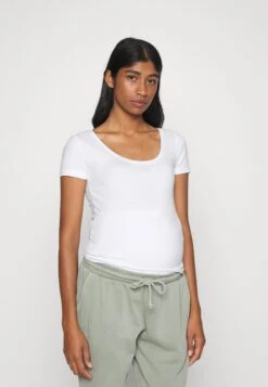 3Pack - T-Shirt Print - Brown/White/Multi-Coloured 10 3Pack - T-Shirt Print - Brown/White/Multi-Coloured -Anna Field 459490df323b4009a142e6d6b8559668