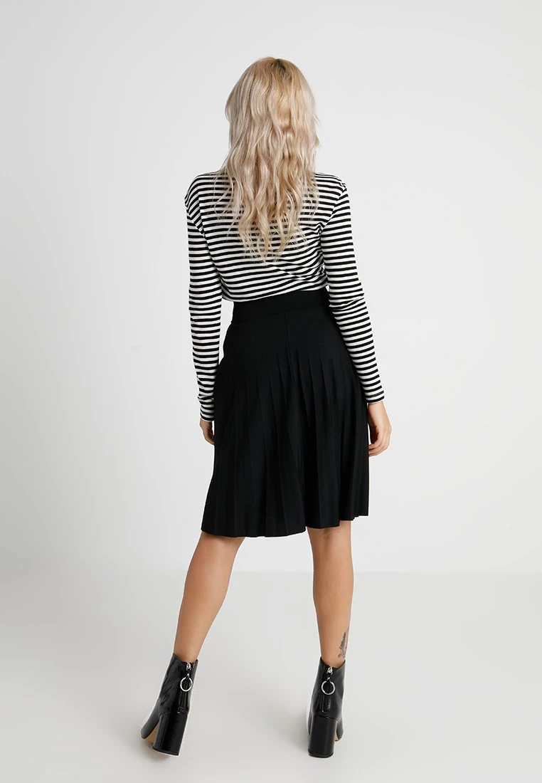 A-Lijn Rok - Black 3 A-Lijn Rok - Black - Afbeelding 3