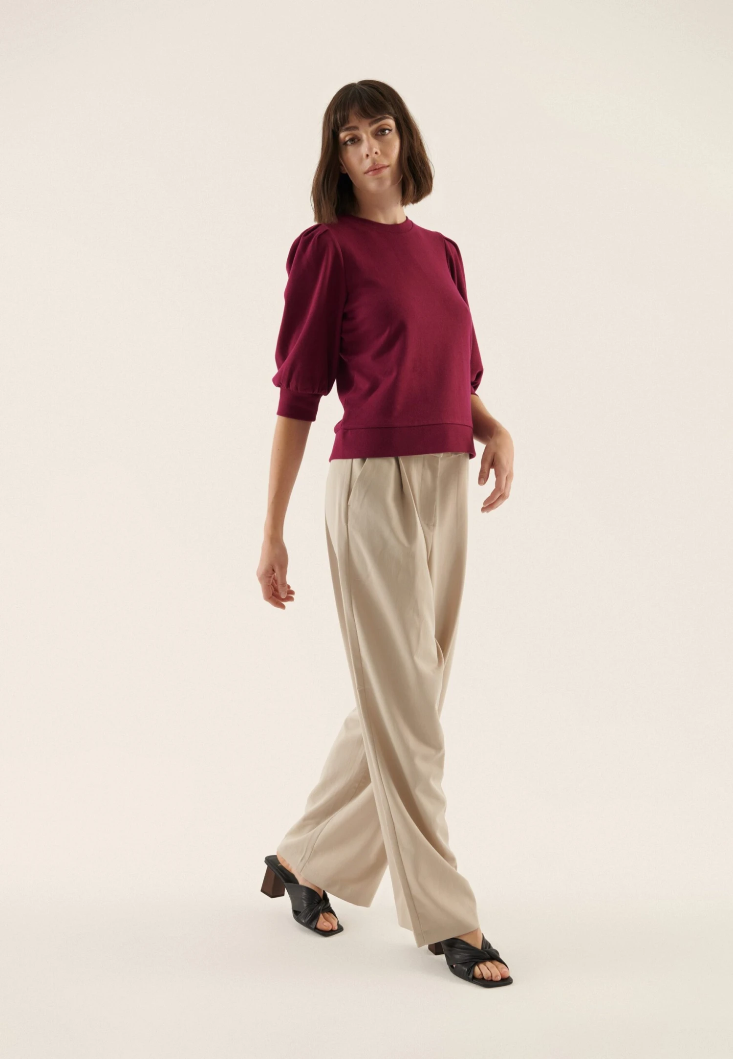 Anna Field Sweater - Berry 2 Anna Field Sweater - Berry - Afbeelding 2