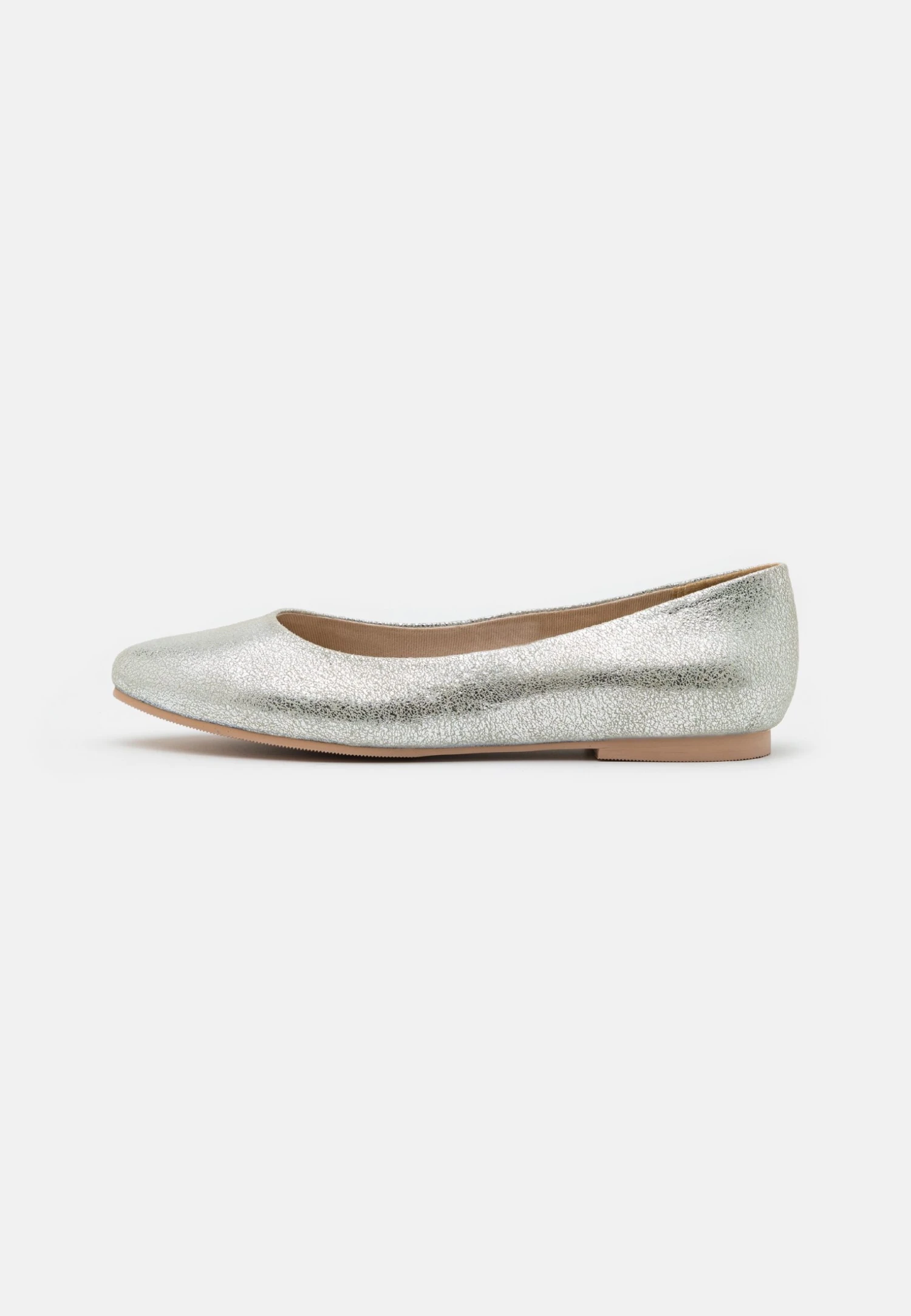 Anna Field Leather - Ballerina'S - Silver 2 Anna Field Leather - Ballerina'S - Silver - Afbeelding 2