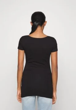 3Pack - T-Shirt Print - White/White /Black -Anna Field 61137f40f3b849b0b81dc32af2f2f977