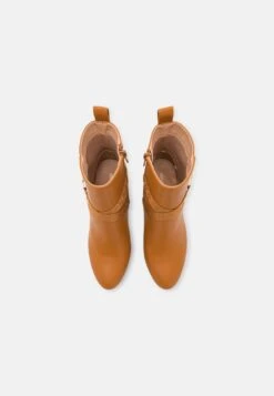 Anna Field Enkellaarsjes Met Plateauzool - Cognac -Anna Field 6605f90e96a541e5bc494b73dd5e3cd7