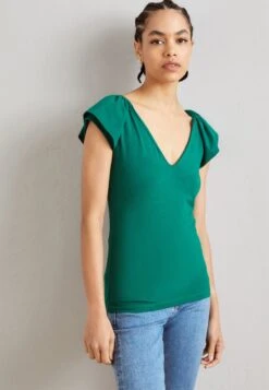 Anna Field T-Shirt Basic - Dark Green