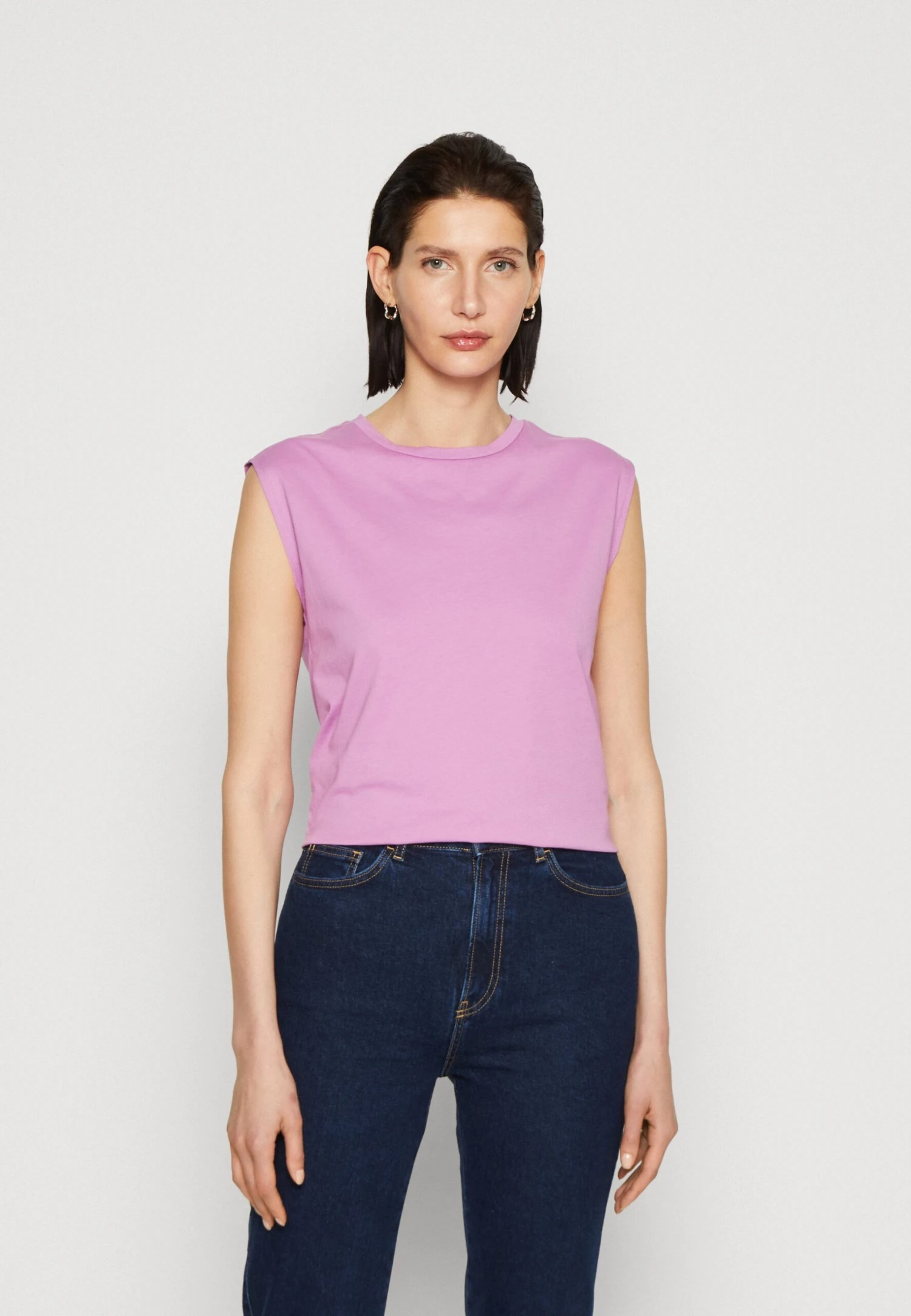 Anna Field T-Shirt Basic - Lilac 1 Anna Field T-Shirt Basic - Lilac