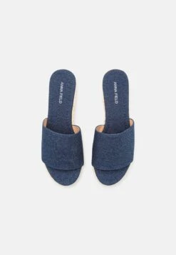 Anna Field Muiltjes Met Hak - Blue Denim 11 Anna Field Muiltjes Met Hak - Blue Denim -Anna Field 6d76dbae16e84f4593fadd9b91b71b47