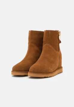 Anna Field Leather Winter Boot - Korte Laarzen - Cognac -Anna Field 73aab38a09124d93a0d917a71acd833b