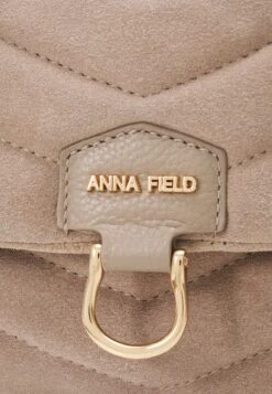 Anna Field Leather - Schoudertas -Taupe -Anna Field 7540d13e641344a88a8a7281c84a8eb7
