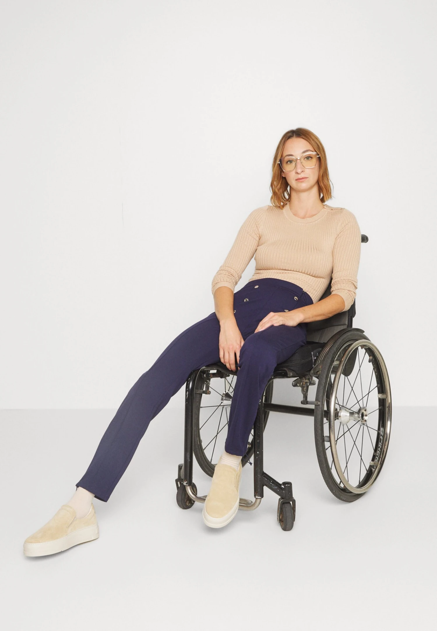 Anna Field Broek - Dark Blue 4 Anna Field Broek - Dark Blue - Afbeelding 4