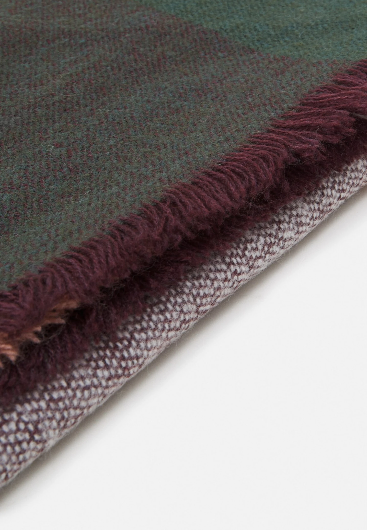 Anna Field Halsdoek - Dark Green/Light Pink 3 Anna Field Halsdoek - Dark Green/Light Pink - Afbeelding 3