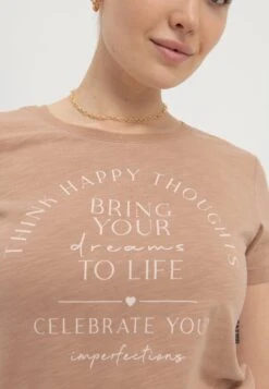 Anna Field Bring Your Dreams To Life - T-Shirt Print - Brown -Anna Field 82b561fe39b54e79b4dd01a5ebc8c8f5