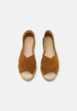 Anna Field Leather - Peeptoe Ballerina'S - Cognac -Anna Field 8918139d06c54b98bd4dd1279e91a99c