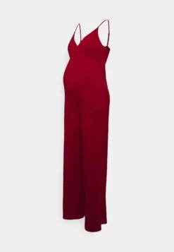 Strappy Drappy Cintered- Jumpsuit - Dark Red 12 Strappy Drappy Cintered- Jumpsuit - Dark Red -Anna Field 89cecd3af69343909db23dc2babe1bd3