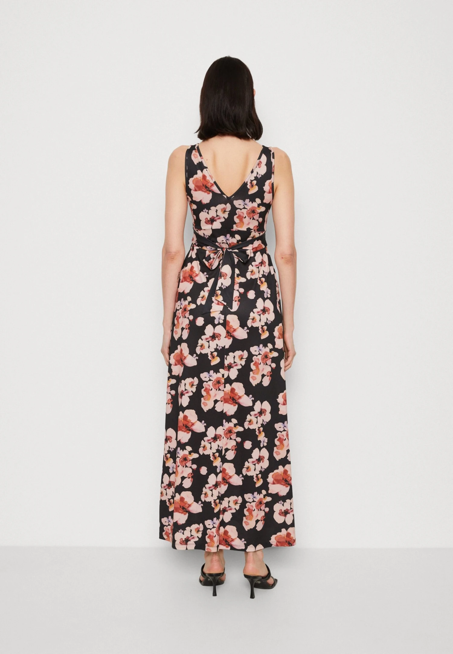 Anna Field Maxi-Jurk - Black/Pink/Multicoloured 4 Anna Field Maxi-Jurk - Black/Pink/Multicoloured - Afbeelding 4