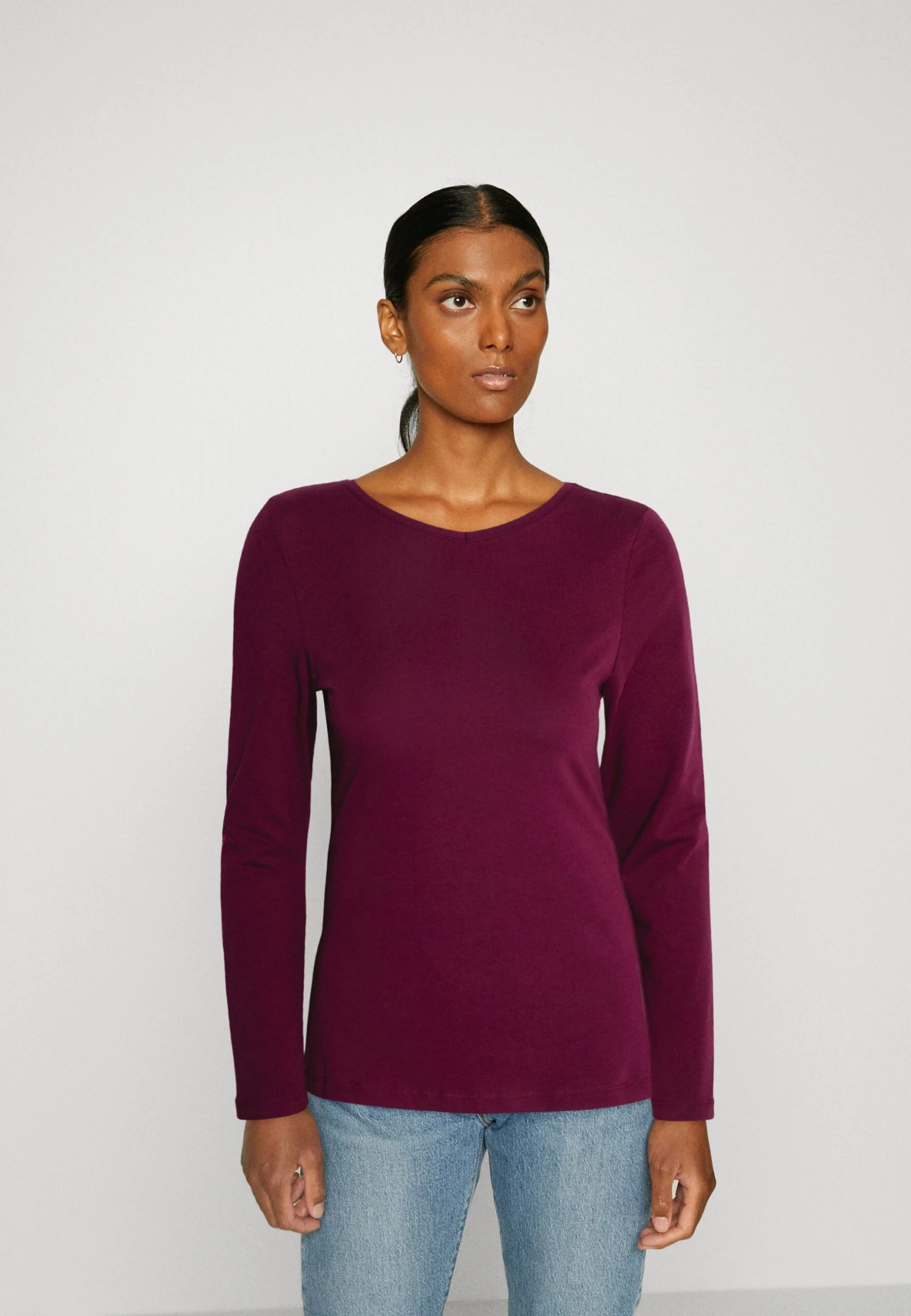 Anna Field 2 Pack - Longsleeve - Dark Red/Black 2 Anna Field 2 Pack - Longsleeve - Dark Red/Black - Afbeelding 2