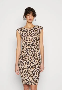 Anna Field Jerseyjurk - Black/Beige/Multi-Coloured -Anna Field 9ad8109463eb4882a401a70bda82adfb