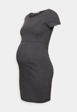 Short Sleeves- Jerseyjurk -Mottled Dark Grey 10 Short Sleeves- Jerseyjurk -Mottled Dark Grey -Anna Field a12eb757c88f47778add388454b2e645