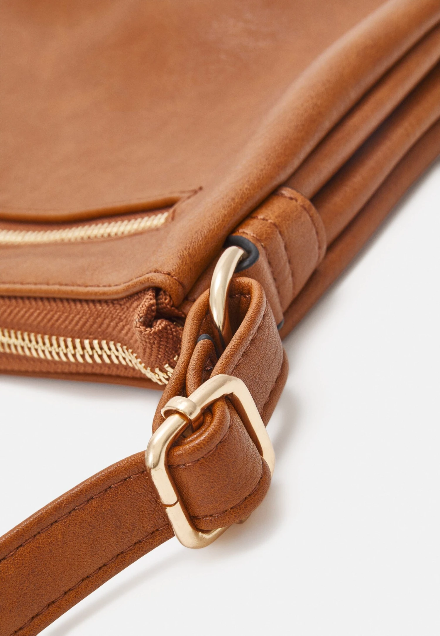 Anna Field Schoudertas - Cognac 5 Anna Field Schoudertas - Cognac - Afbeelding 5