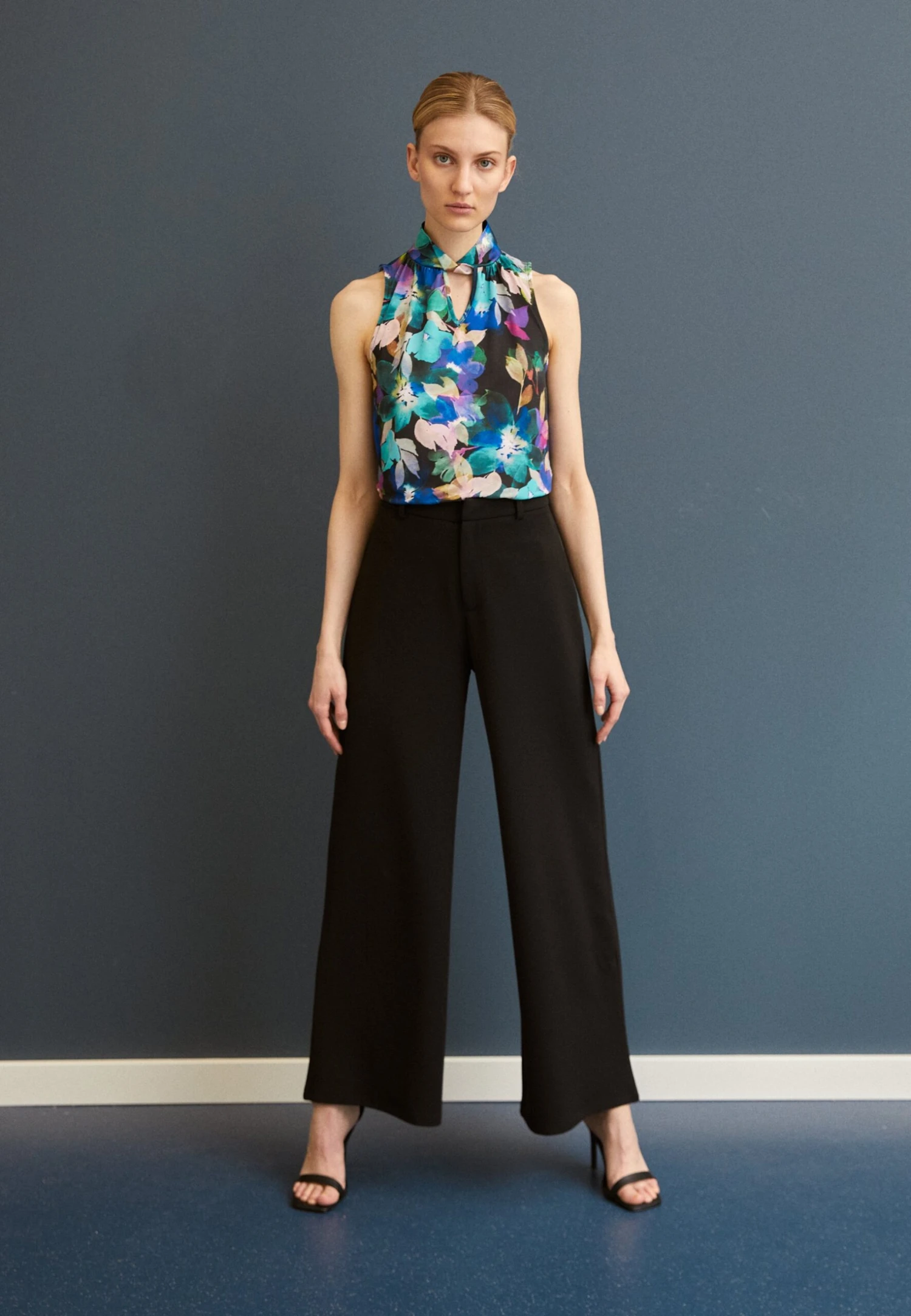 Anna Field Top - Blue/Purple 2 Anna Field Top - Blue/Purple - Afbeelding 2