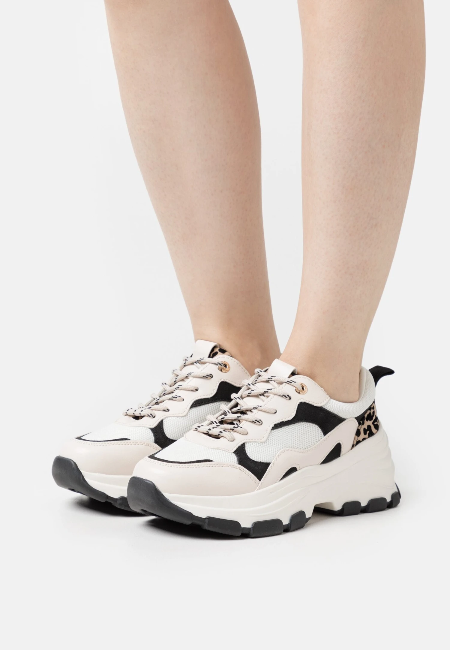 Anna Field Sneakers Laag - Black/Beige 1 Anna Field Sneakers Laag - Black/Beige