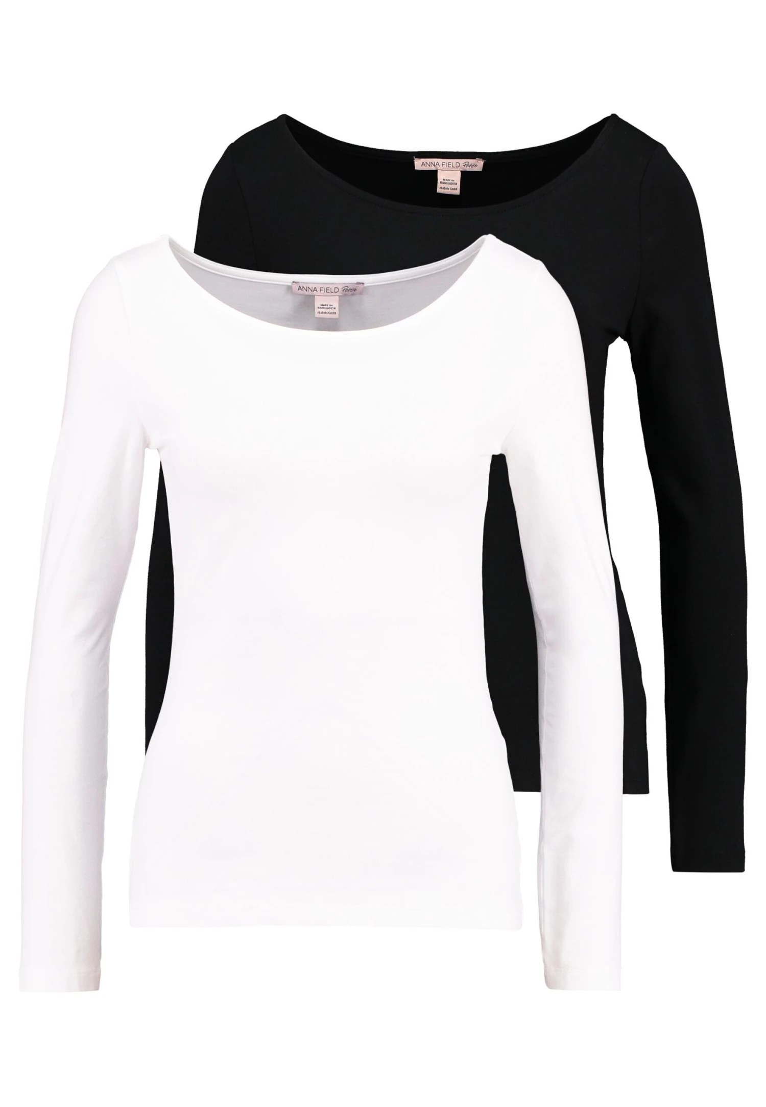2Pack- Longsleeve - Black/White 1 2Pack- Longsleeve - Black/White