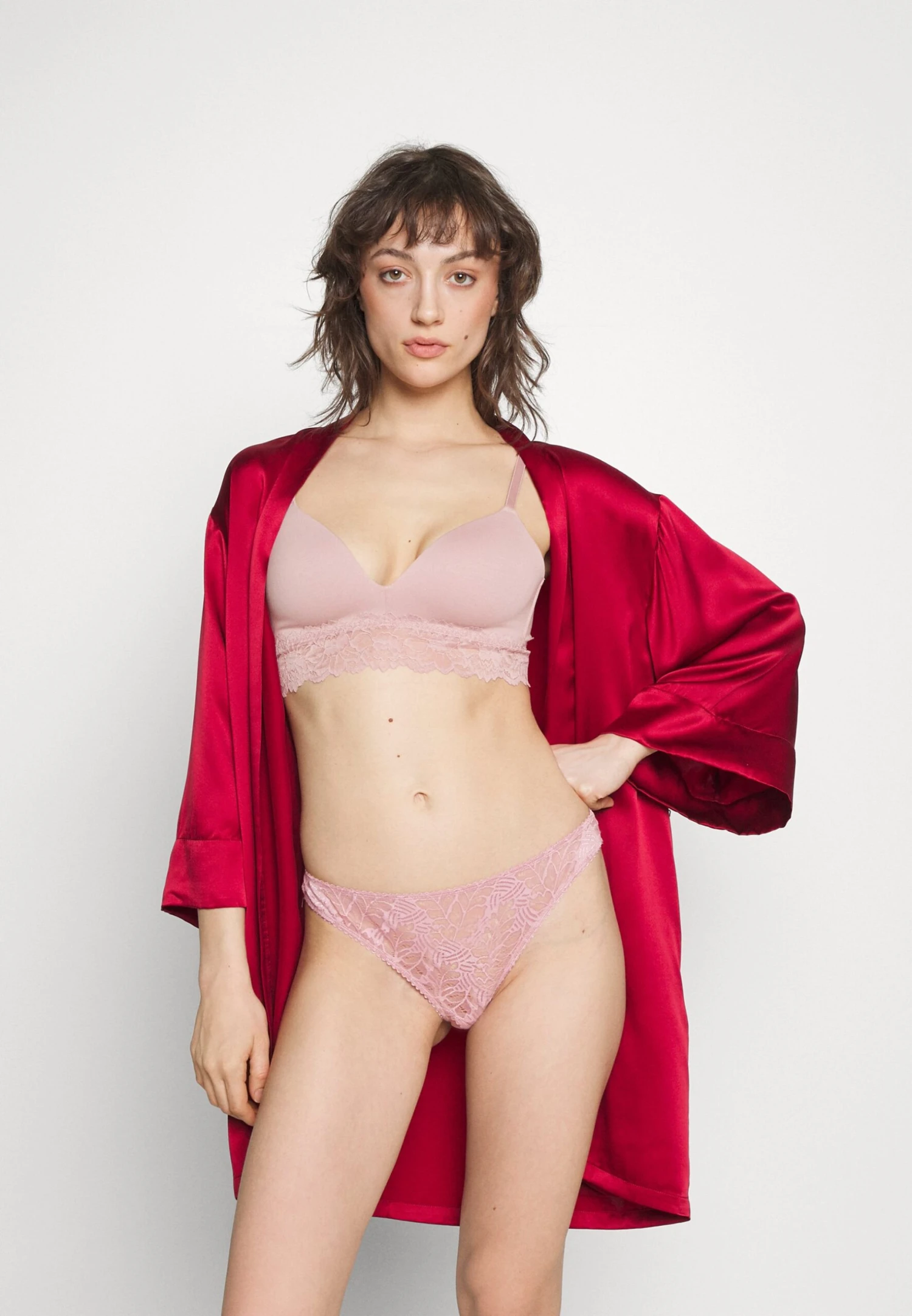 Anna Field 2 Pack - Triangel Bh - Grey/Pink 1 Anna Field 2 Pack - Triangel Bh - Grey/Pink