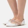Anna Field Ballerina'S Met Enkelbandjes - White