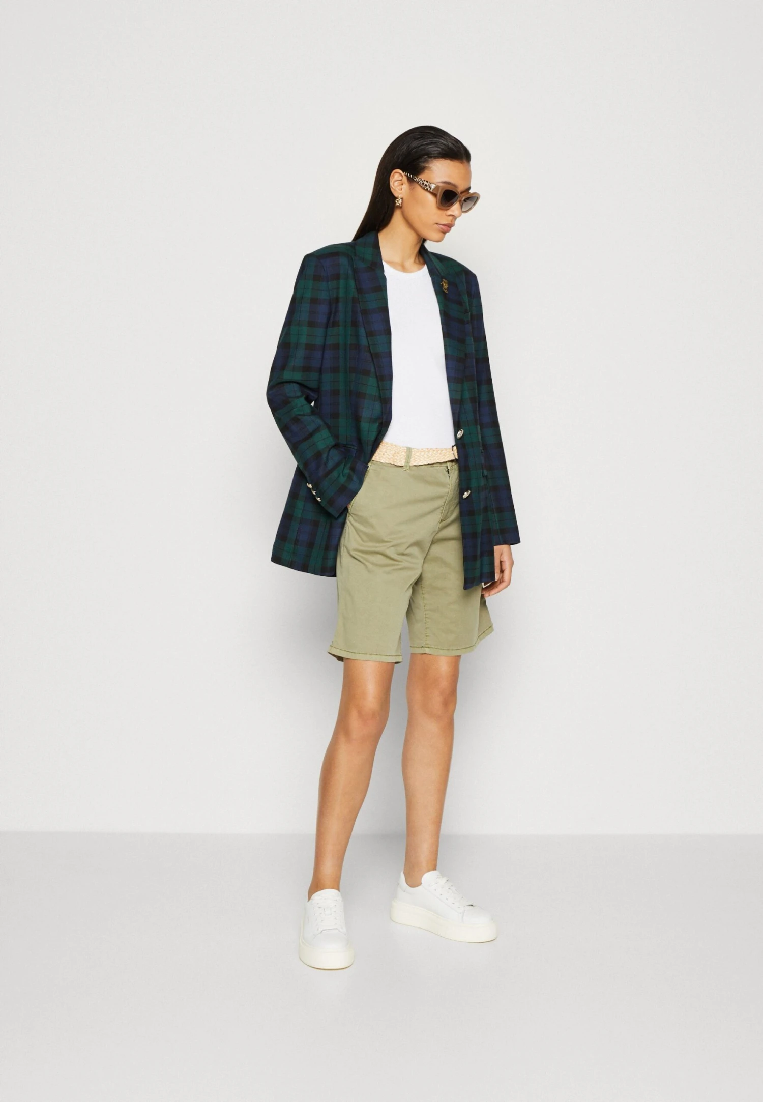 Anna Field 2 Pack - Top - Blue/White/White 1 Anna Field 2 Pack - Top - Blue/White/White