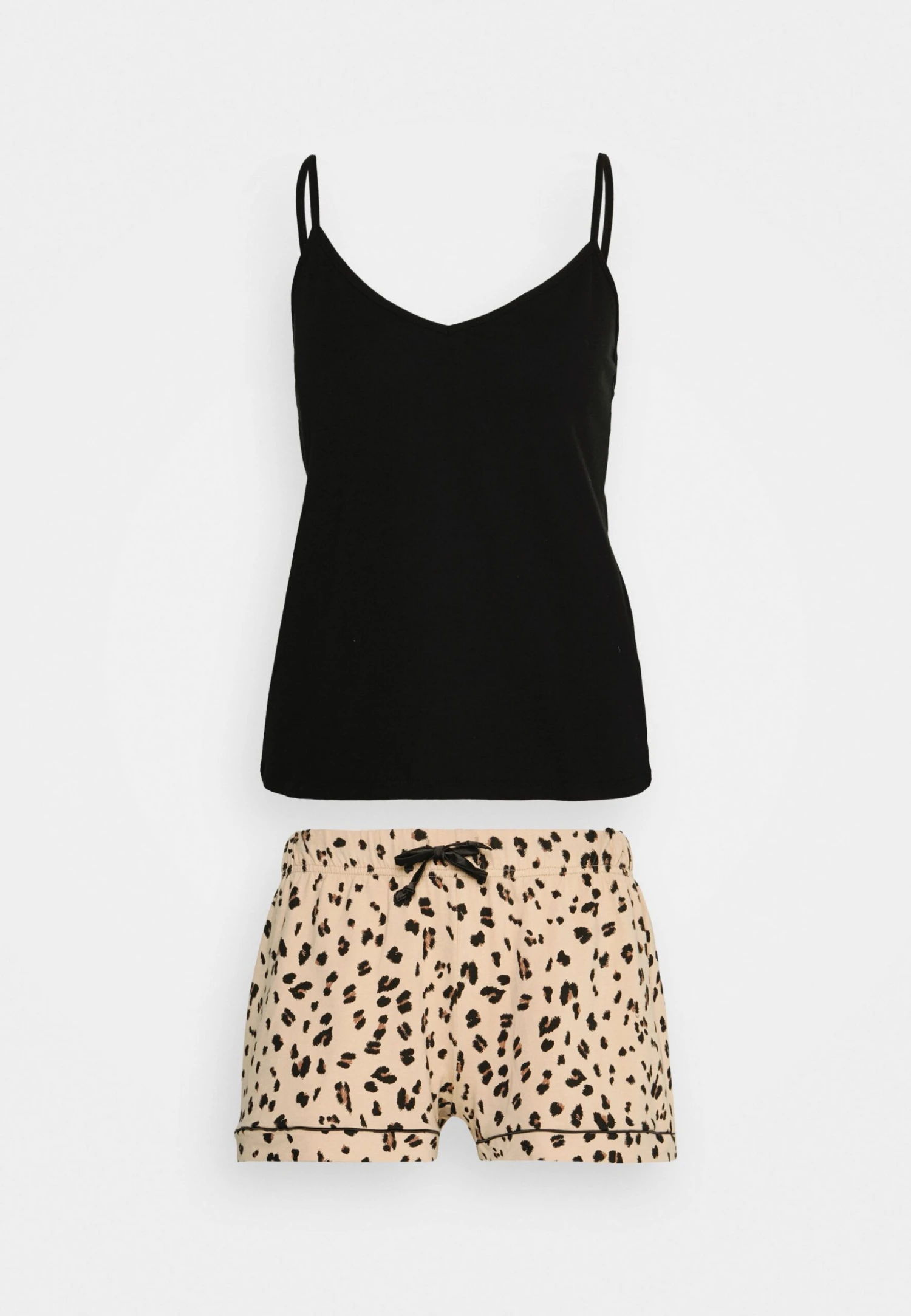 Anna Field Leopard Cami Set - Pyjama - Black/Sand 7 Anna Field Leopard Cami Set - Pyjama - Black/Sand - Afbeelding 7