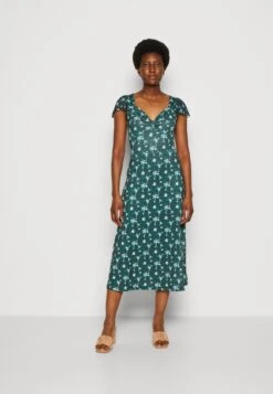 Anna Field Jerseyjurk - Green/Multi Coloured