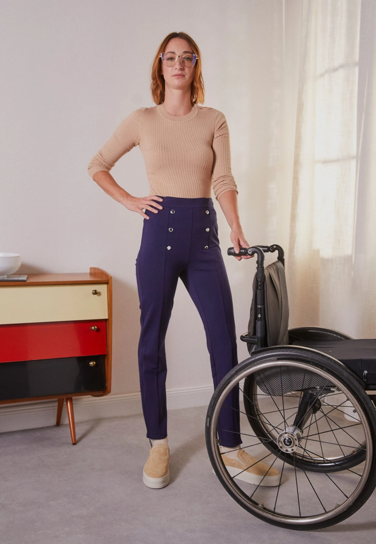 Anna Field Broek - Dark Blue 2 Anna Field Broek - Dark Blue - Afbeelding 2