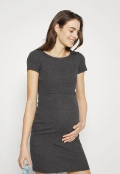 Short Sleeves- Jerseyjurk -Mottled Dark Grey 9 Short Sleeves- Jerseyjurk -Mottled Dark Grey -Anna Field c43c1acc53fa4f7aba38b9e5cc96a3b1