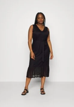 Sleeve Less Dress - Jurk - Black